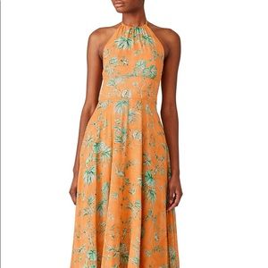 Monkey Print Halter Dress by RED Valentino